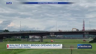 Walnut Street bridge may remain closed to traffic longer than expected, completion expected by Oct.
