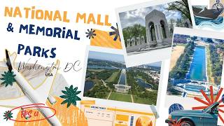 Walking Through National Mall & Memorial Parks | Washington DC USA | Part - 1