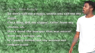 Isaiah Rashad - Ronnie Drake (ft. SZA) - Lyrics chords