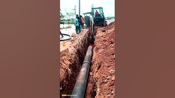 DI pipe laying 500mm