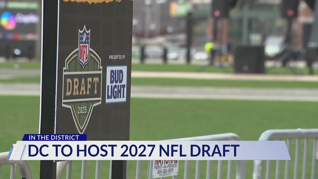 DC to host 2027 NFL Draft on National Mall - YouTube