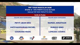 Ppf Tour Masculin 2026 - Étape 13 - Ota Porto 2A - Sortie De Poules - Petit-Jean Vs Ramos.