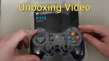 Logitech F310 Wired Gamepad Controller l unboxing video