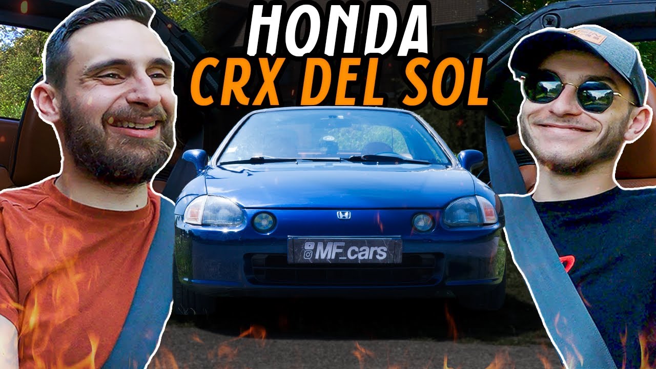 HONDA CRX DEL SOL - LE VTEC PARFAIT POUR JEUNE PERMIS 😍