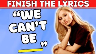 Finish The Lyrics - Most Popular Viral TIKTOK Songs 2022-2024 🎵 MEGA CHALLENGE