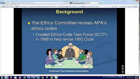 PSY 215 Module 8 APA Ethics Code