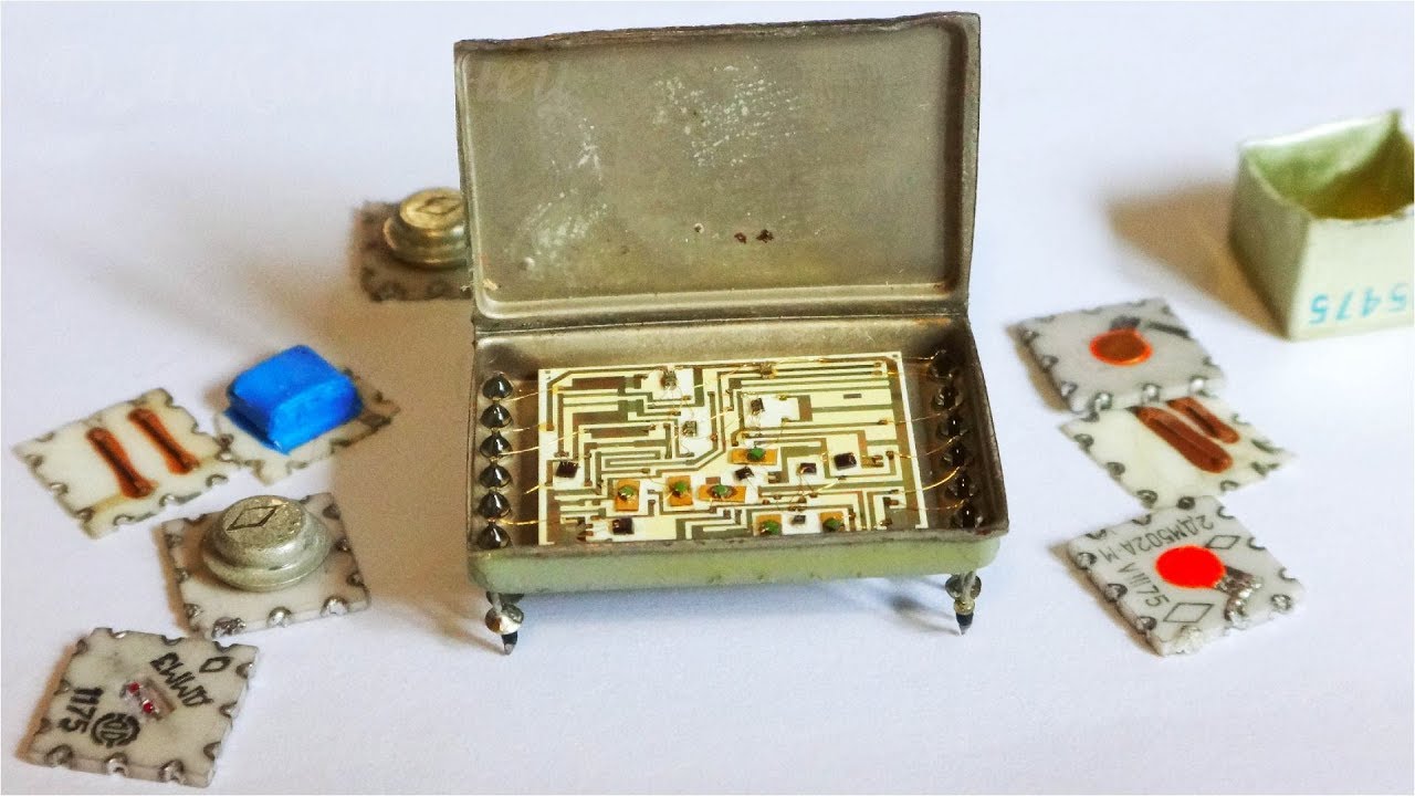 ⁣ДРЕВНИЕ ГИБРИДНЫЕ МИКРОСХЕМЫ  -= Сделано в СССР =-