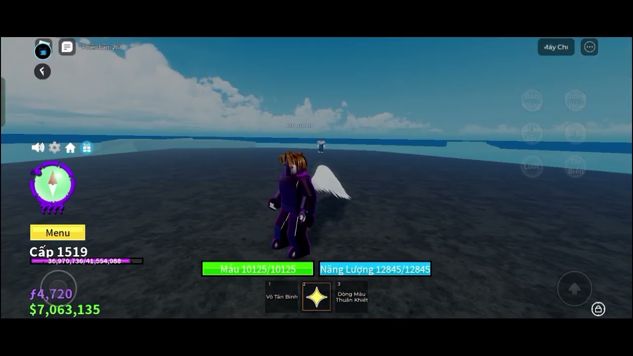 Lv1500+ gạt cần? | Blox Fruits Script(W-azure Hub)