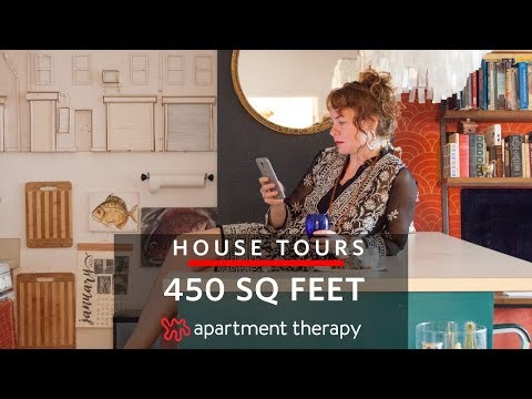 An Artist's 450-Square-Foot Apartment | House Tours | Apartment Therapy