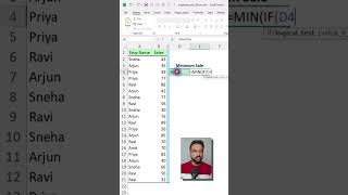 Find Minimum & Maximum with Condition Using IF Statement in Excel 💡 | Smart Excel Trick!