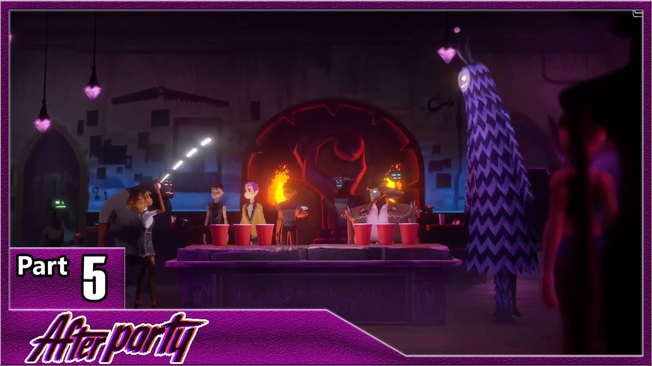 Afterparty, Part 5 / Milo and Lola Argument, Reuniting Friends and Outdrinking Satan, Good Ending