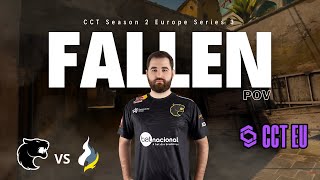 CS2 POV | FalleN (DUST2) | FURIA vs PASSION UA (13-8) | CCT Season 2 Europe Series 3.