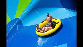 Aquatica Orlando  - Ray Rush POV and Opening Media Preview - SeaWorld - New for 2018