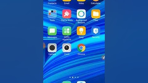 OPPO A57 ColorOS 5.2 meh Launcher setting Change