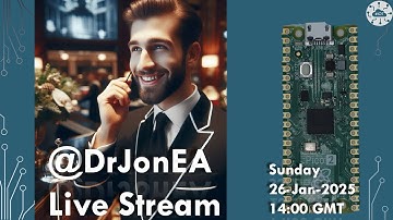 Jan 2025 LiveStream on Pico and Pico 2 News and Projects | DrJonea.co.uk
