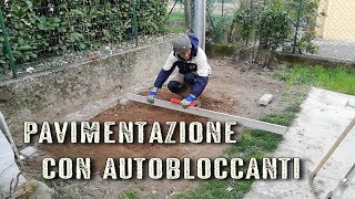 Pavimentazione Esterna Con Autobloccanti Come Posare Autobloccanti