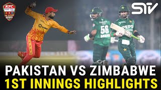 1st Innings Highlights | Pakistan vs Zimbabwe | Match 04 | Tri Nation Series | PCB | M3W1U