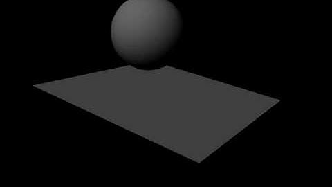 Maya Gravity Experiment 1