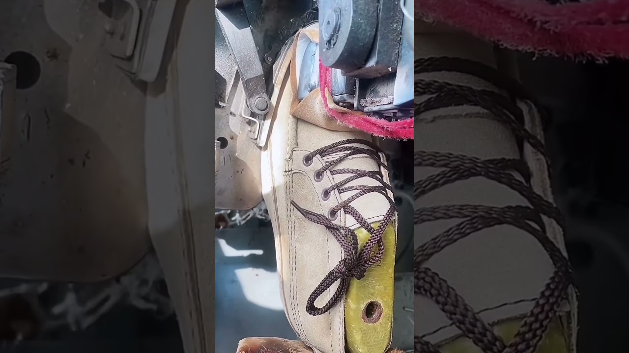 Goodyear welt process.