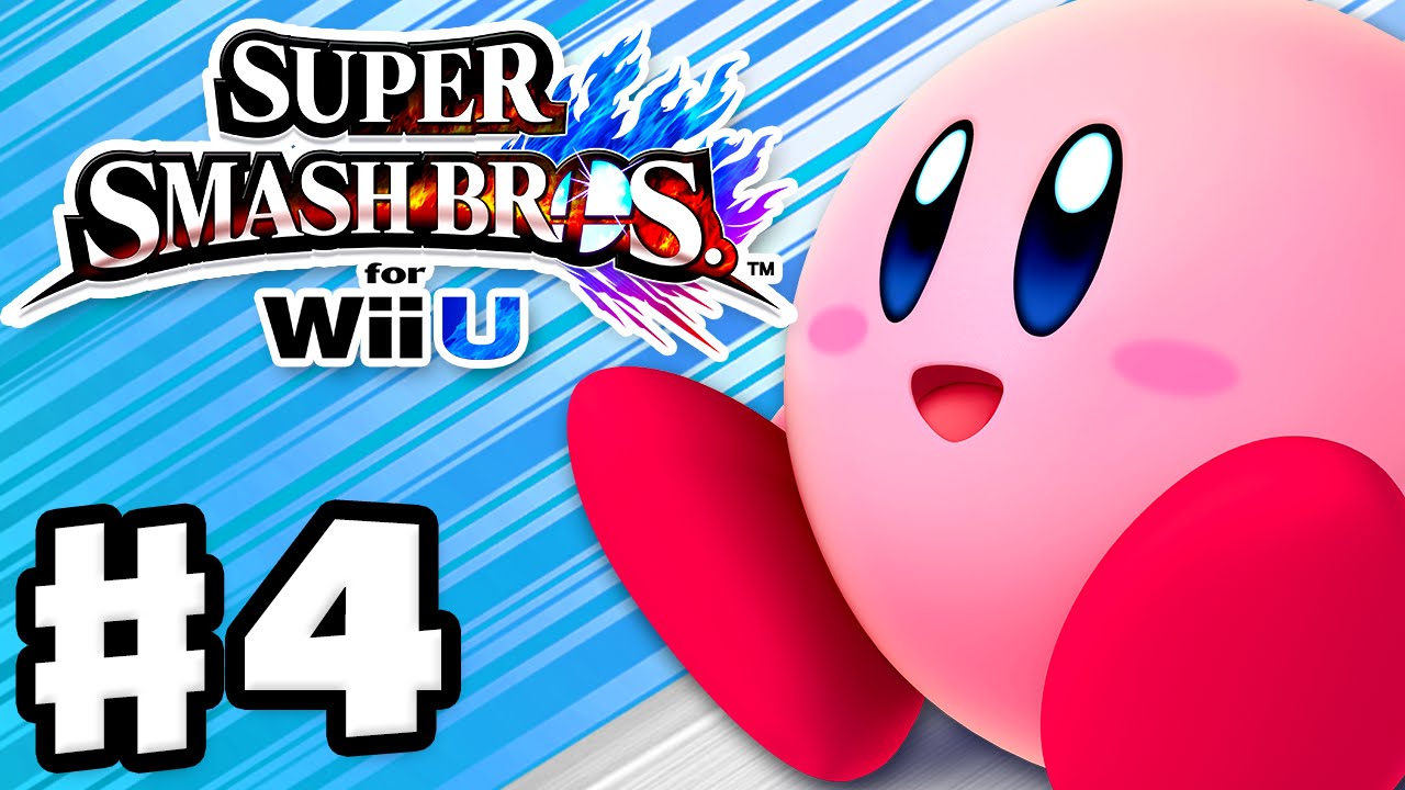 Super Smash Bros. Wii U - Gameplay Walkthrough Part 4 - Kirby! (Nintendo Wii  U Gameplay) - YouTube