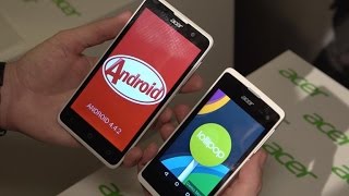 Acer's new Liquid Z-series phones provide Android on a tiny budget