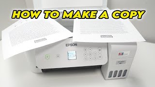 How to Copy With Epson EcoTank ET2800 & ET2760 Printer