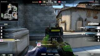 CS:GO - Device INSANE 1v3 Clutch!