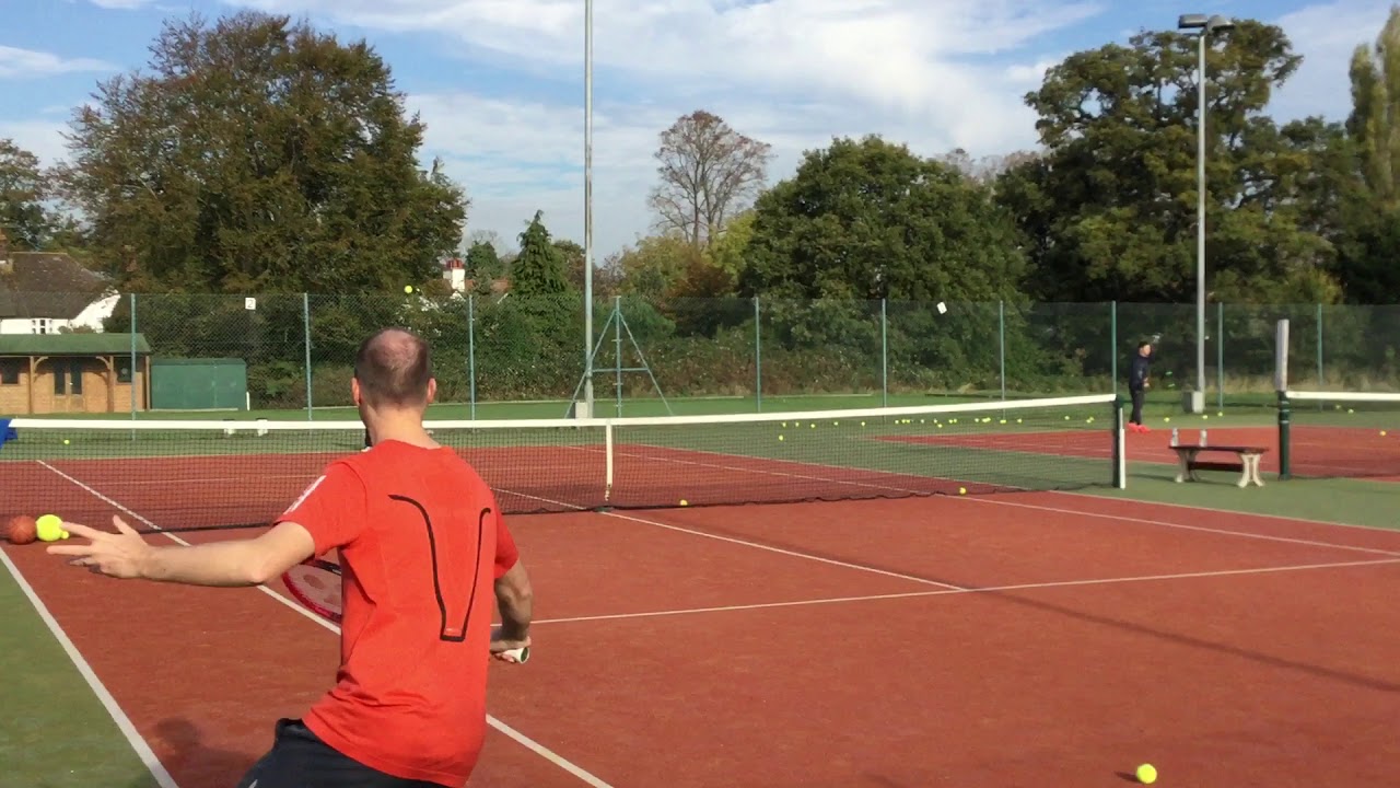 Tennis training YouTube
