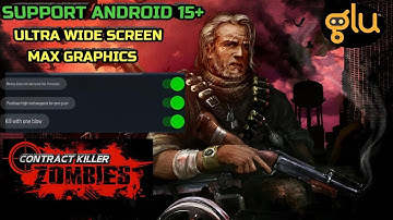 CONTRACT KILLER: ZOMBIES (Unofficial Update) Support android 15+ Mod Menu Gameplay offline 