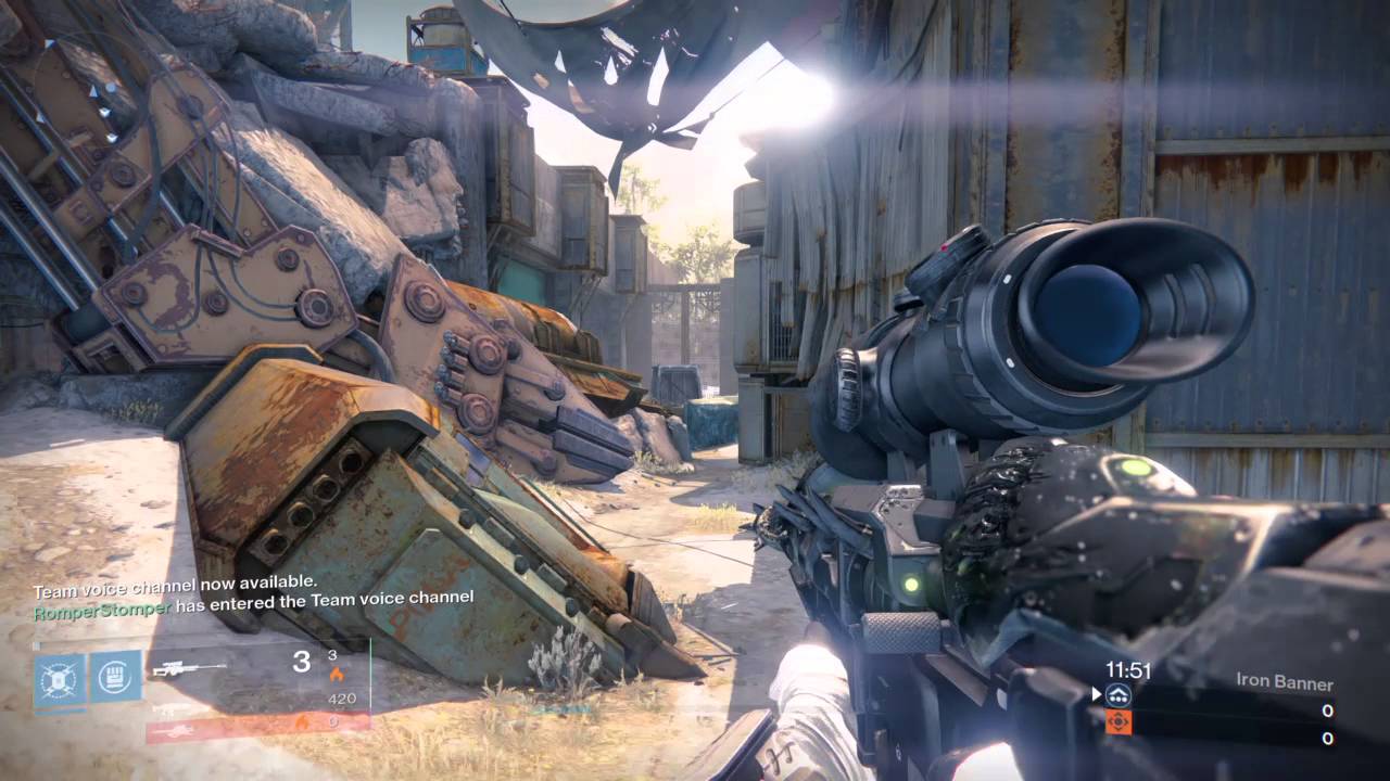 Destiny -- first blood medal, double kill