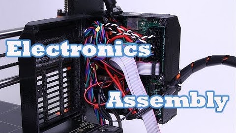Prusa i3 MK2s installation Kit PART #6 - Electronics Assembly