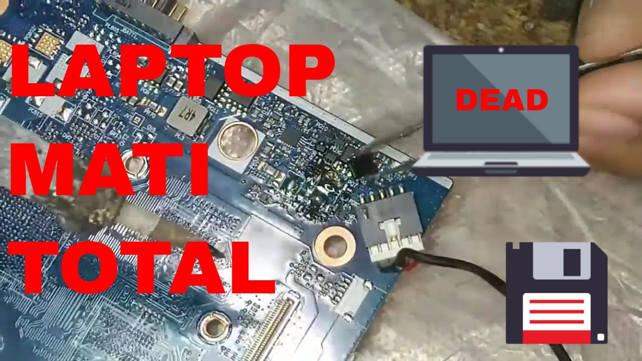 Cara servis laptop mati total kusus pemula