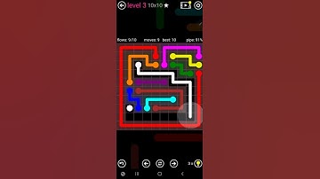 How To Solve Flow Free Pink Pack Level 3 10x10 Hard Board Walk Through Solution Walkthrough