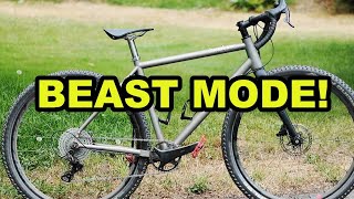 Titanium Gravel Bike Built Like a Plane