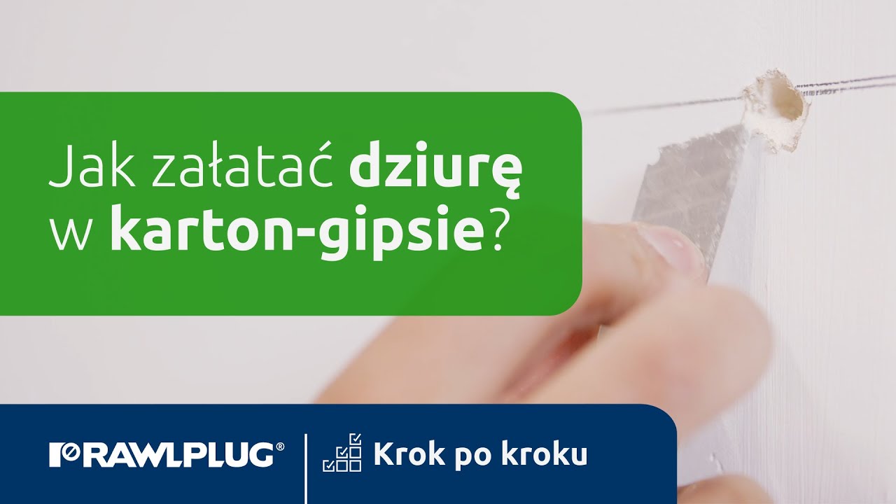 Krok po kroku: jak załatać dziurę w karton-gipsie