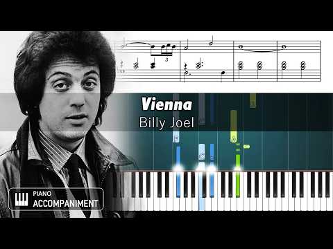 Billy Joel - Vienna - Accurate Piano Tutorial with Sheet Music
