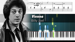 How to play Vienna by Billy Joel - ACCURATE Piano Tutorial screenshot 1