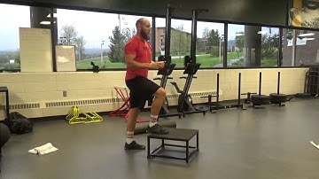 Explosive Box Step Ups