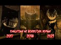 Evolution of Bendy/Ink Demon in Bendy Game Series (2017~2021)