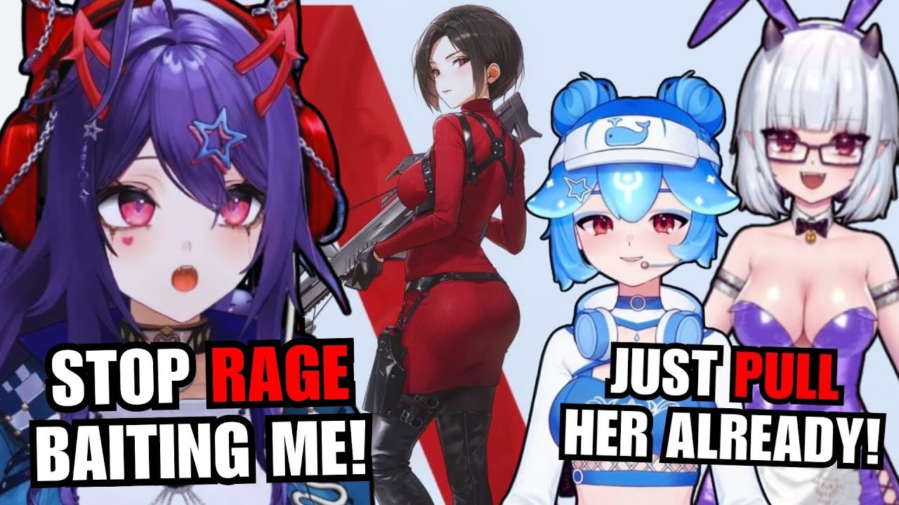 Numi Gets Rage Baited by Bao & Lucy While Pulling for Ada Wong in NIKKE