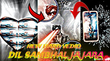 DIL SAMBHAL JA JARA FIR 🥰 ...HINDI HARD XML PRESET 🔰#alightmotion #viral #alightmotionpreset