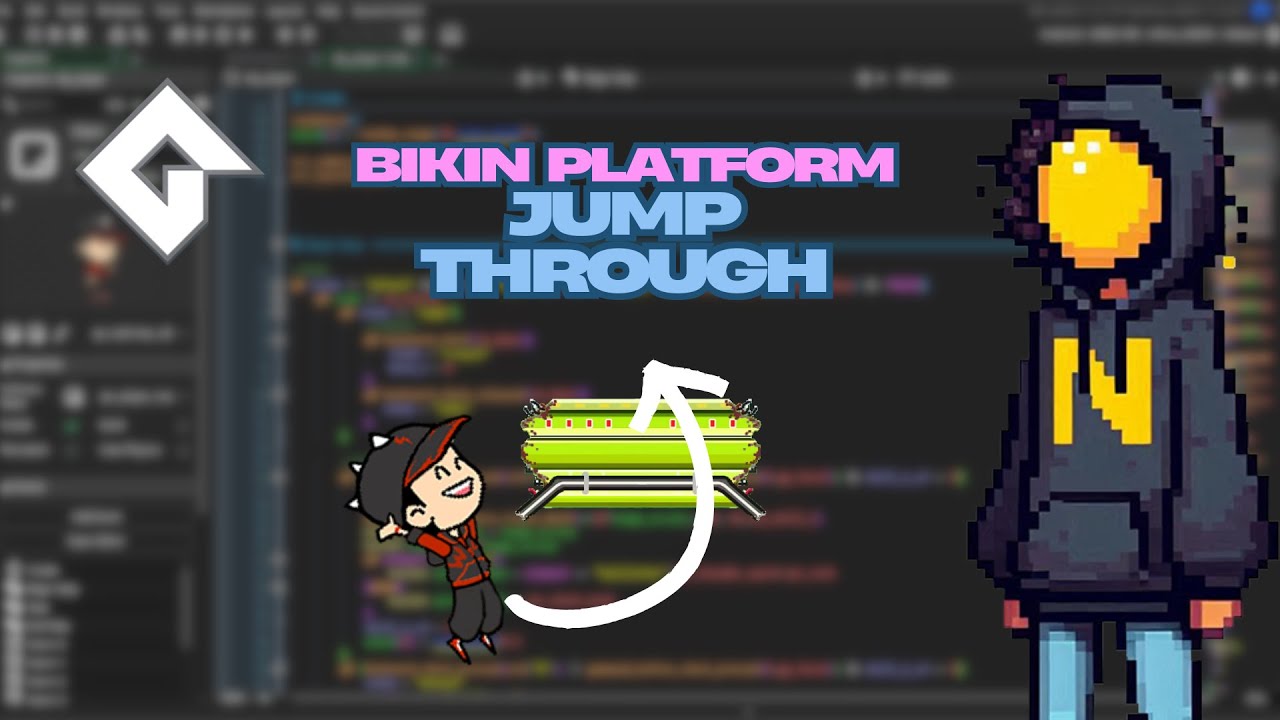 Cara Membuat Platform Jump Through di Gamemaker Studio 2 - YouTube