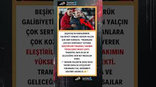 Sergen Yalçindan Zehi̇r Zemberek Sözler Beşi̇ktaşta Ortam Kaynadi