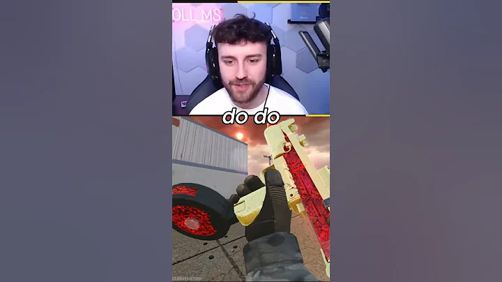 This broken UZI really saved the day ⚡⚡ #gaming #bloodstrike