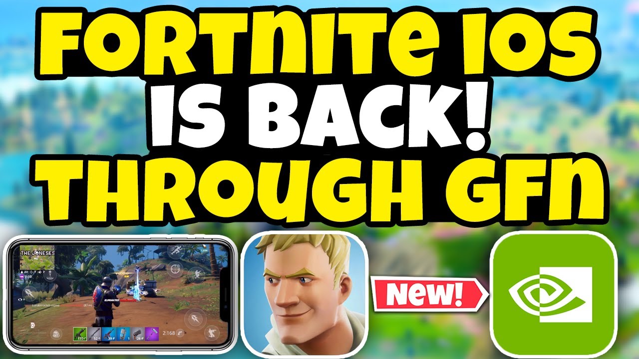 Fortnite's return to iOS via GeForce Now feels just fine - The Verge