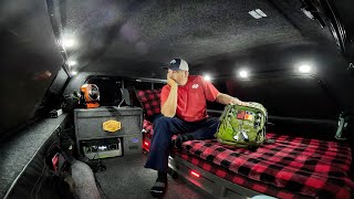 Solo Truck Camping |  Cheesy Breakfast Griddle  |  GAW!!