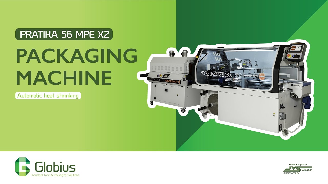 Minipack Pratika 56 MPE X2 | Volautomatische krimpverpakking met dubbele klep voor hoge output