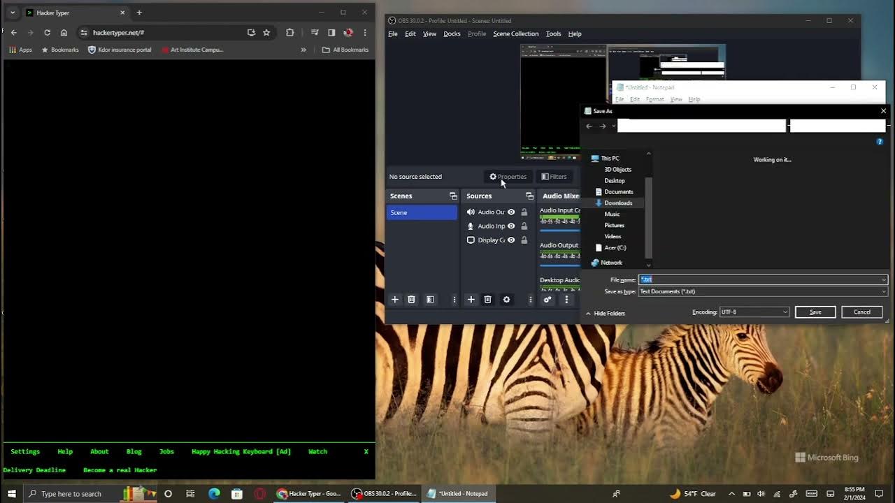 What file means in hackertyper youtube