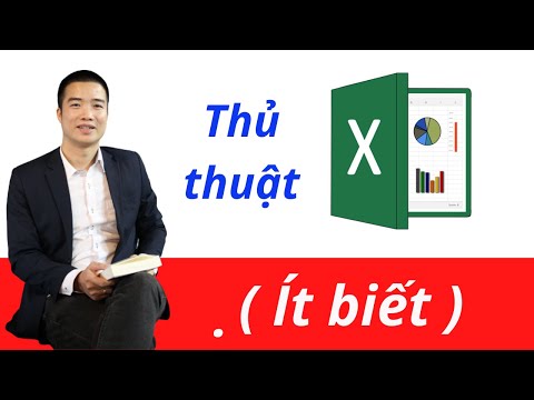 Thủ thuật Excel – Dành cho kỹ sư xây dựng làm hồ sơ thi công