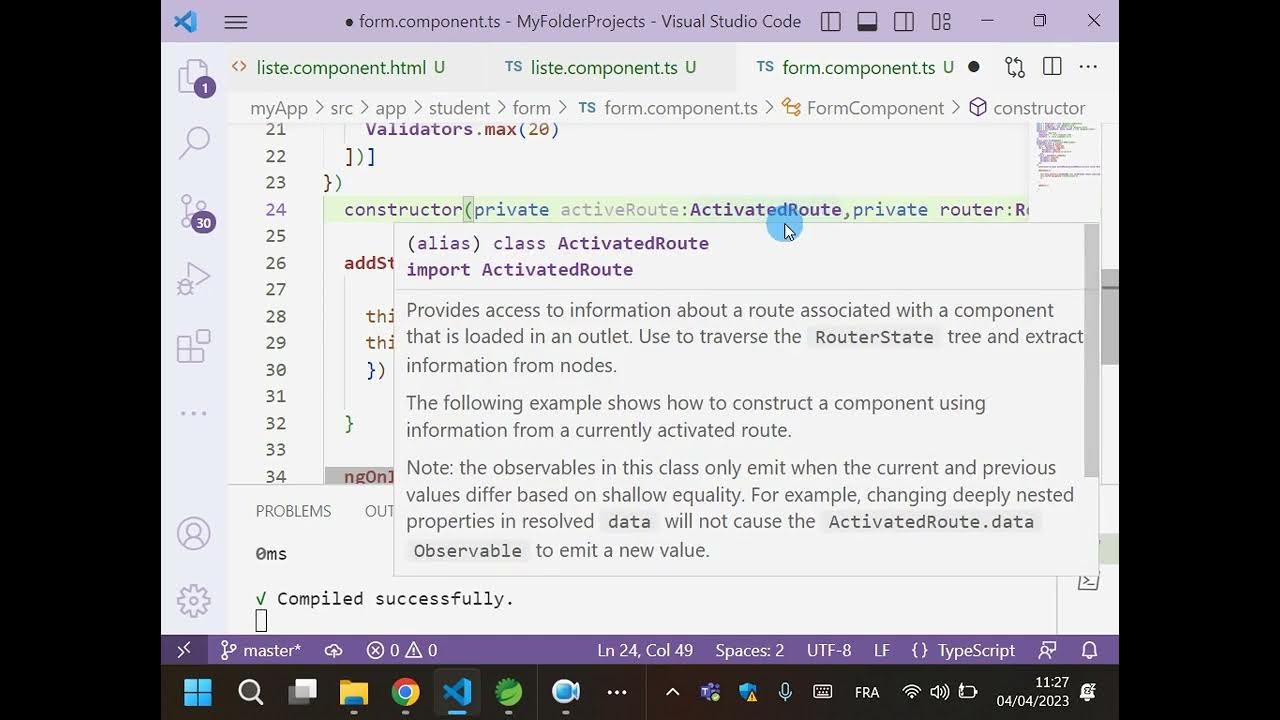 Angular (Partie3) - YouTube